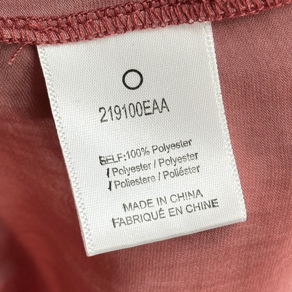 Anthropologie Dolan Pink Rose Embroidered Half Sleeve Top - Picture 12 of 13